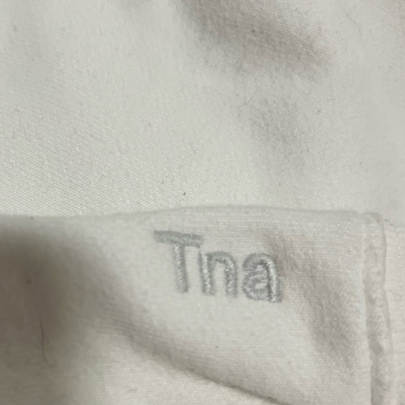 TNA Cozy Fleece Boyfriend Zip Hoodie white - Picture 2 of 3